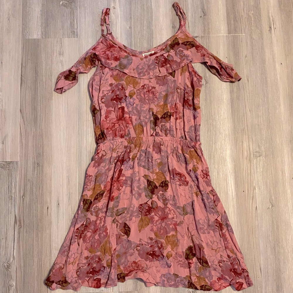 Cold shoulder dress